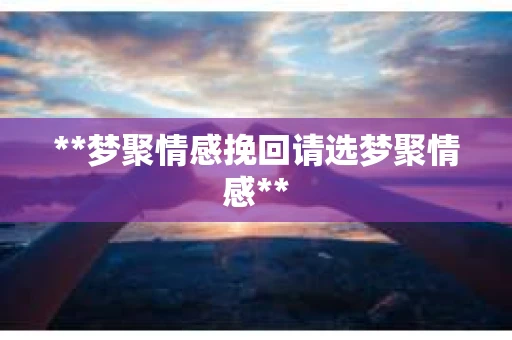 **梦聚情感挽回请选梦聚情感**