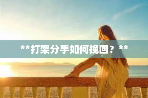**打架分手如何挽回？**