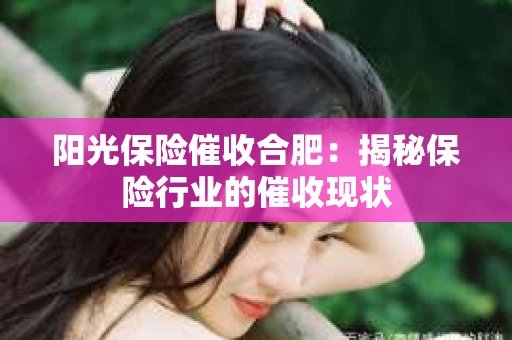 阳光保险催收合肥：揭秘保险行业的催收现状