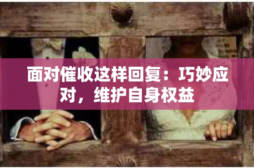 面对催收这样回复：巧妙应对，维护自身权益