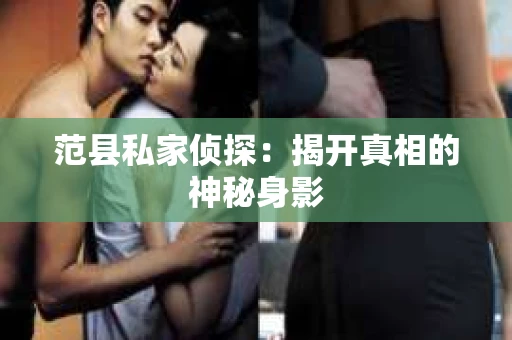 范县私家侦探：揭开真相的神秘身影