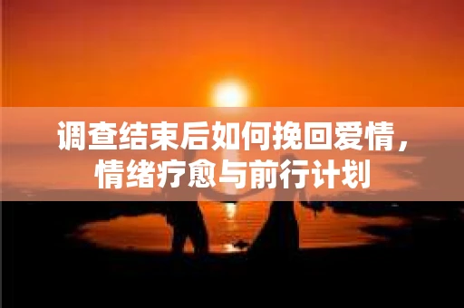 调查结束后如何挽回爱情，情绪疗愈与前行计划