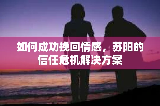 如何成功挽回情感，苏阳的信任危机解决方案