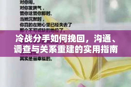 冷战分手如何挽回，沟通、调查与关系重建的实用指南