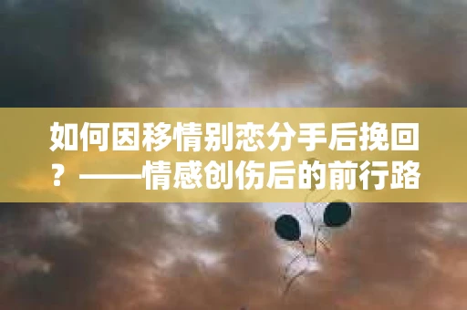 如何因移情别恋分手后挽回？——情感创伤后的前行路线图