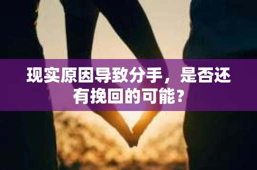 现实原因导致分手，是否还有挽回的可能？