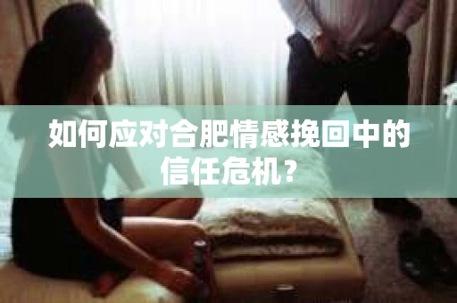 如何应对合肥情感挽回中的信任危机？
