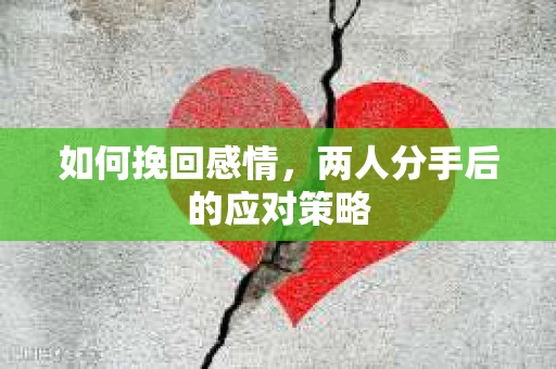 如何挽回感情，两人分手后的应对策略