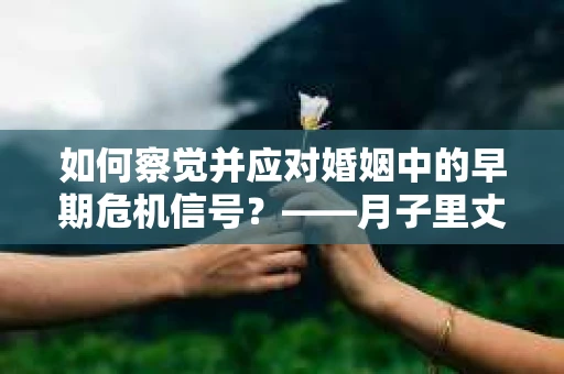 如何察觉并应对婚姻中的早期危机信号？——月子里丈夫出轨后的挽回策略