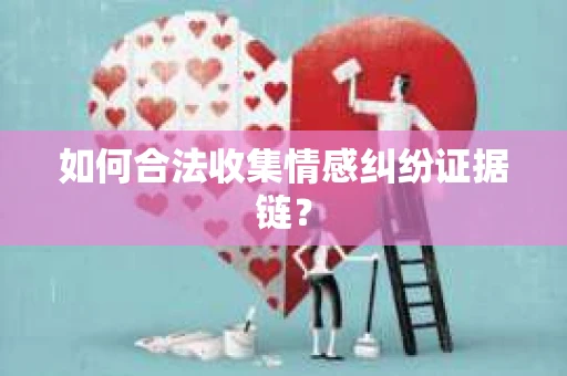 如何合法收集情感纠纷证据链？