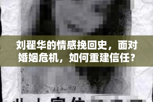 刘翟华的情感挽回史，面对婚姻危机，如何重建信任？